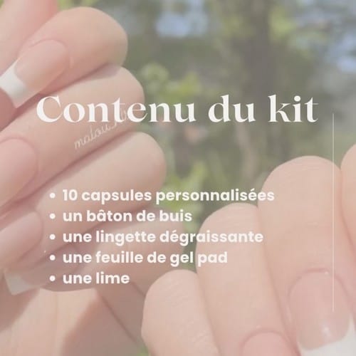 contenu press on nails