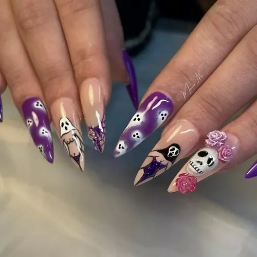 pose americaine fantome